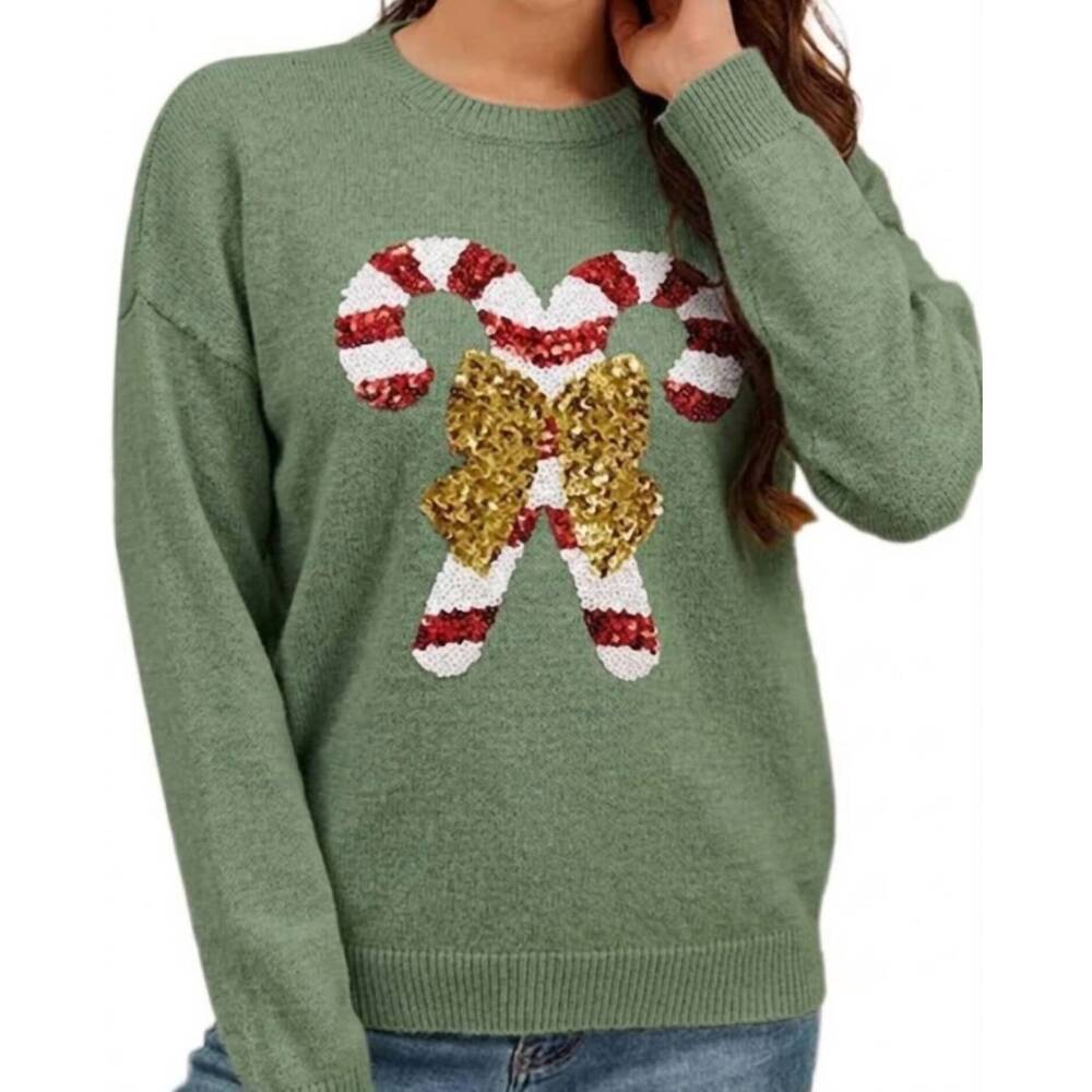 NEW HEIMISH USA pretty peppermint bow top in sage